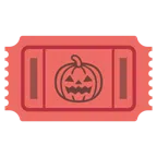 Eintrittskarten + Halloweenkürbis