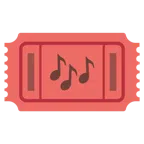Eintrittskarten + Musiknoten