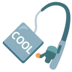 wędka + przycisk COOL
