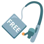wędka + przycisk FREE