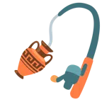 wędka + amfora