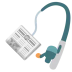 wędka + gazeta