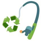 wędka + recykling