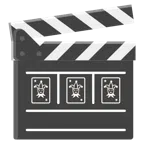 Filmklappe + Jokerkarte