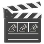film tahtası + gökkuşağı