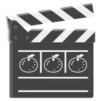 film tahtası + mandalina