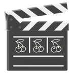 film tahtası + kiraz