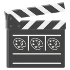Filmklappe + Mischpalette