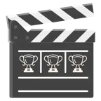 Filmklappe + Pokal