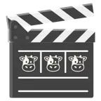 film tahtası + inek yüzü