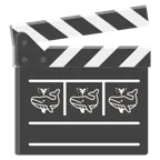 film tahtası + su püskürten balina