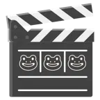 film tahtası + kurbağa