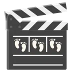film tahtası + ayak izi