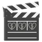 film tahtası + kırık kalp