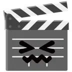 film tahtası + kafası çok karışık yüz