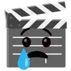 film tahtası + ağlayan yüz