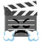 film tahtası + burnundan soluyan yüz