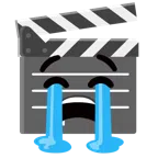 film tahtası + avaz avaz ağlayan yüz