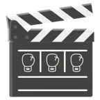 Filmklappe + Boxhandschuh