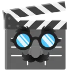 film tahtası + gizlenmiş yüz