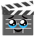 film tahtası + gözleri dolmuş yüz