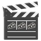 film tahtası + peynir dilimi