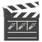 Filmklappe + Reagenzglas