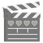 film tahtası + gri kalp
