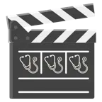 Filmklappe + Stethoskop