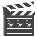 film tahtası + kaz