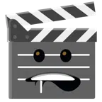 film tahtası + ısırılan dudak