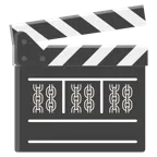 Filmklappe + Ketten