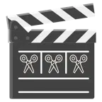 Filmklappe + Schere