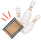 Bowling + Filmstreifen