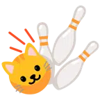 bovling + kedi yüzü