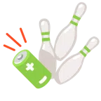 Bowling + Batterie