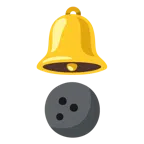 Bowling + Glocke