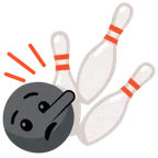 Bowling + lügendes Gesicht