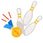 Bowling + Goldmedaille