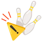 Bowling + Warnung