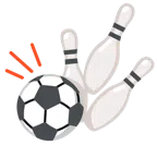 Bowling + Fußball