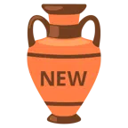 amphora + NEW button