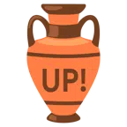 amphora + UP! button