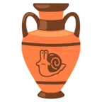 amphora + snail
