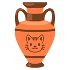 amphora + cat face