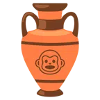 amphora + monkey face