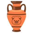amphora + pig face