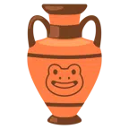 amphora + frog