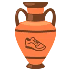amphora + running shoe