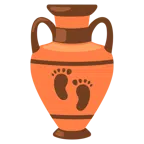 amphora + footprints